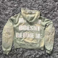 Y2K Grunge Zip up Hoodie Women Men Oversized Emo Goth 2000S Graphic Hoodie Streetwear Jacket Fall Baggy Sweatshirts